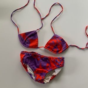Vintage Hawaiian 60s mod bikini